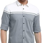 IndoPrimo Men's Classic Fit Casual Shirt