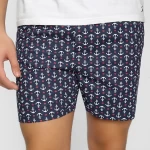 Men's Blue All Over Printed Boxers