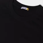 Men's Black Jawan Typography Oversized T-shirt