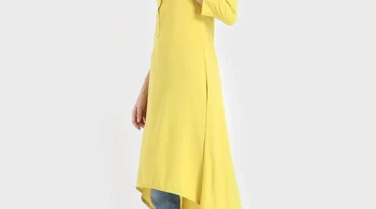 yellow kurti